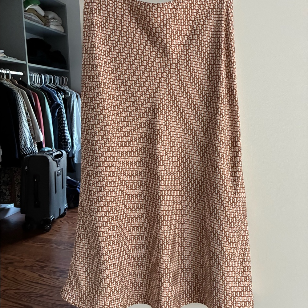 Nordstrom rack lined tea- length skirt